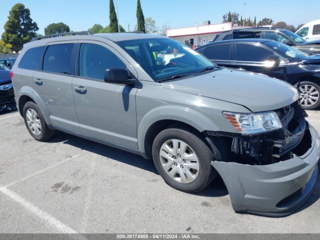 2019 Dodge Journey Se Value Package მანქანა იყიდება აუქციონზე, vin: 3C4PDCAB2KT856555, აუქციონის ნომერი: 39174988