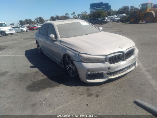 Продаж на аукціоні авто 2018 Bmw 740i, vin: WBA7E2C52JB216292, номер лоту: 39175012