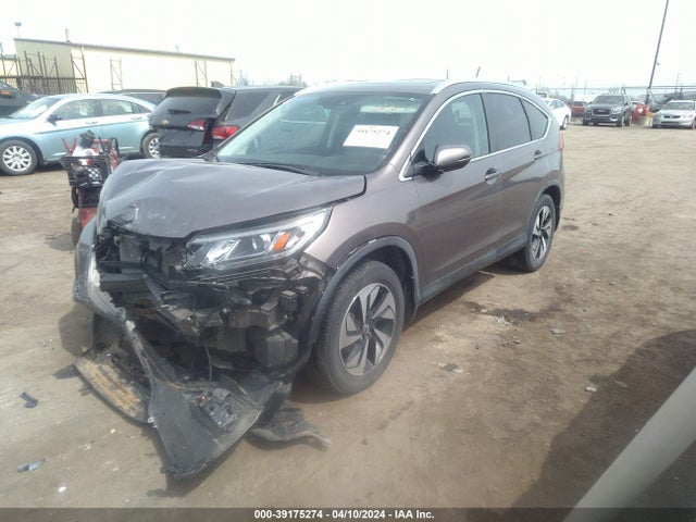 Honda Cr-v Touring 2015 5J6RM4H98FL128235 Image 2