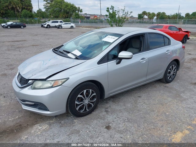 Honda Civic Lx 2014 19XFB2F52EE014886 Image 2