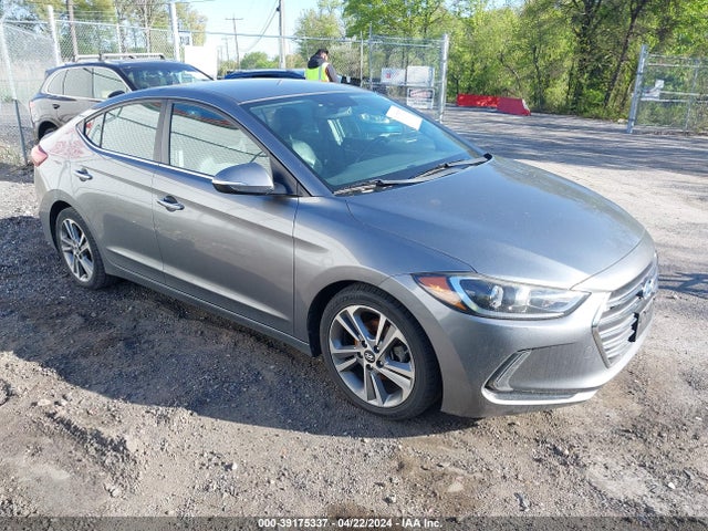 39175337 :رقم المزاد ، KMHD84LF9HU076804 vin ، 2017 Hyundai Elantra Limited مزاد بيع