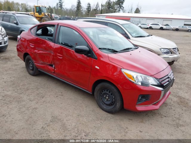 Auction sale of the 2022 Mitsubishi Mirage G4 Black Edition, vin: ML32FUFJ0NHF02875, lot number: 39175339