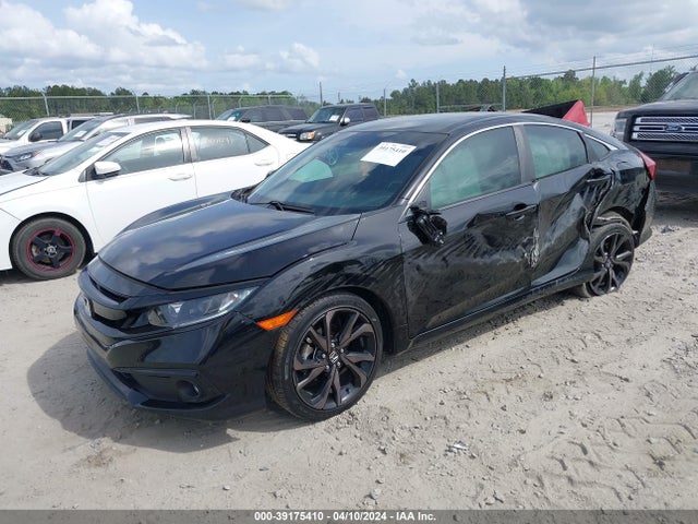 Honda Civic Sport 2020 2HGFC2F83LH566911 Image 2
