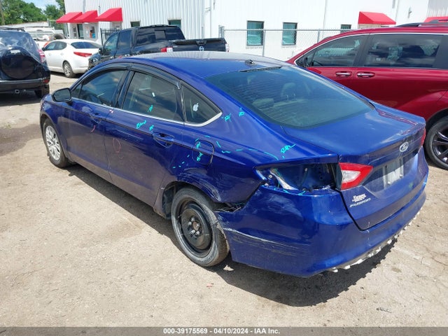 Ford FUSION S 2014 3FA6P0G74ER315633 Image 3