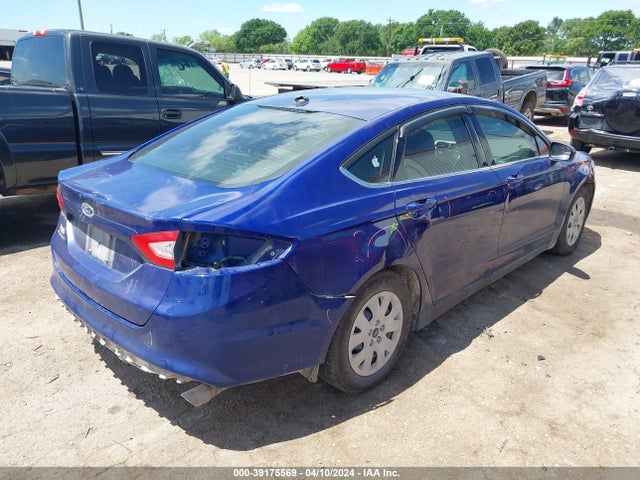 Ford FUSION S 2014 3FA6P0G74ER315633 Image 4