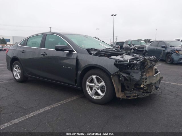 Auction sale of the 2018 Chevrolet Malibu 1ls, vin: 1G1ZB5ST6JF107518, lot number: 39175602