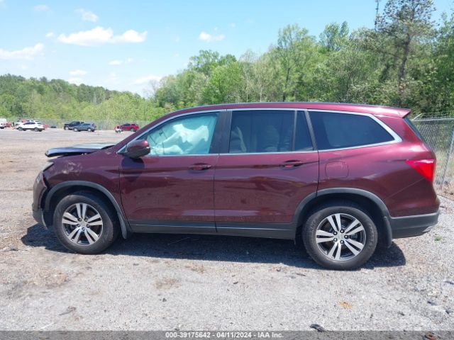 5FNYF5H68GB043407 Honda Pilot Ex-l