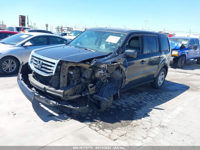 Honda PILOT LX 2014 5FNYF3H25EB010153 Image 2