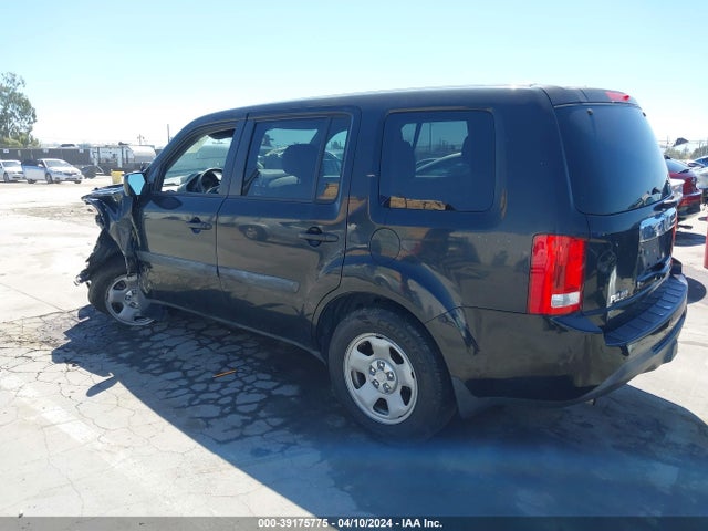 Honda PILOT LX 2014 5FNYF3H25EB010153 Image 3