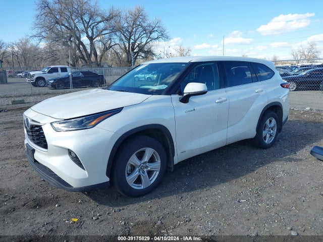 Toyota Highlander Hybrid Le 2021 5TDBBRCH2MS532085 Image 2