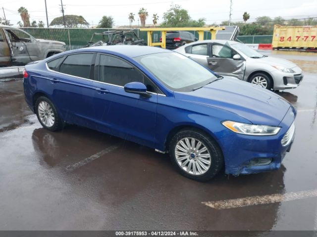 Auction sale of the 2015 Ford Fusion Se, vin: 3FA6P0H76FR128751, lot number: 39175953