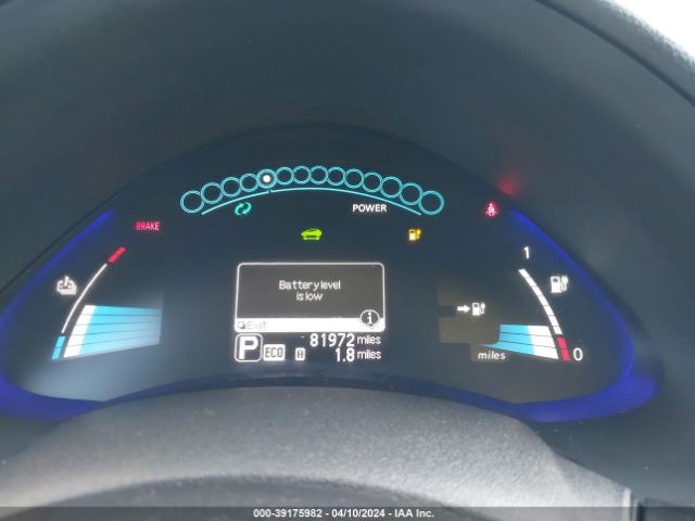 1N4AZ0CP2FC314135 Nissan LEAF SV