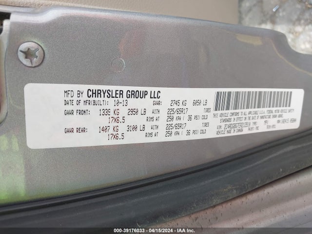 Dodge Grand Caravan Se 2014 2C4RDGBG7ER212910 Image 9