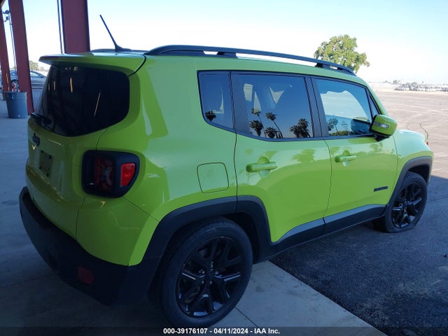 Продажа на аукционе авто 2017 Jeep Renegade Altitude Fwd, vin: ZACCJABB2HPG12527, номер лота: 39176107