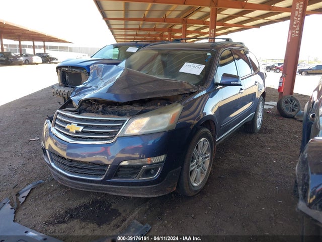 Chevrolet Traverse 1lt 2014 1GNKRGKD1EJ213376 Image 2