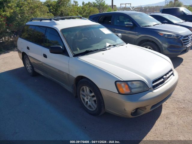 Auction sale of the 2001 Subaru Outback, vin: 4S3BH665217662355, lot number: 39176408