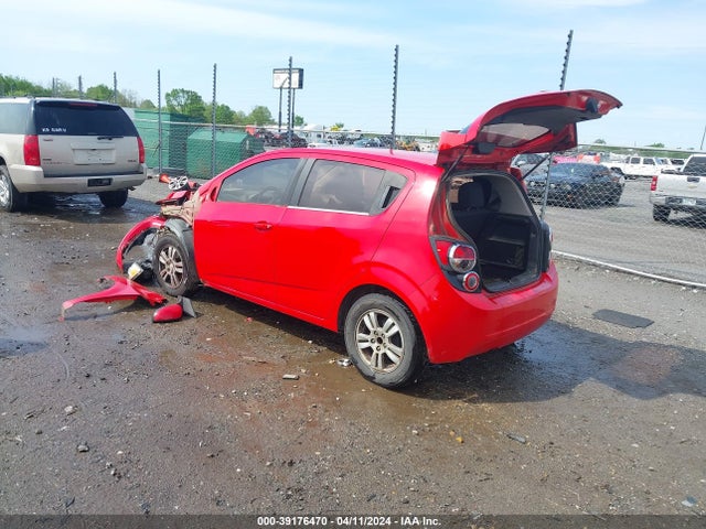 1G1JD6SB6E4130125 Chevrolet Sonic Lt Manual