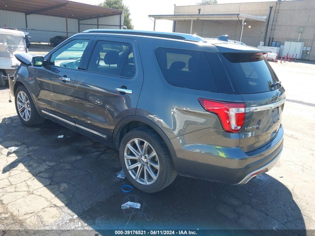 Ford Explorer Limited 2017 1FM5K7FH4HGD66533 Image 3