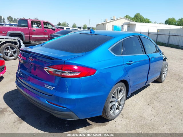Ford Fusion Hybrid Titanium 2019 3FA6P0RU4KR187781 Image 4