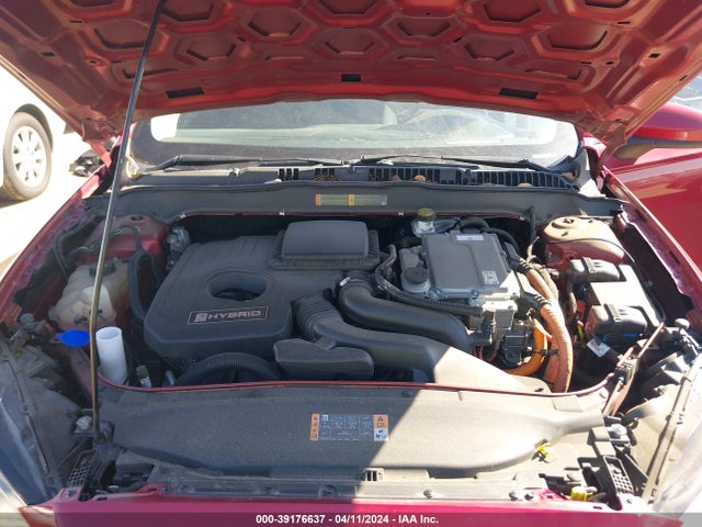 Ford Fusion Hybrid Se 2019 3FA6P0LUXKR225622 Image 10