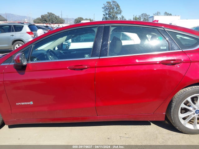 Ford Fusion Hybrid Se 2019 3FA6P0LUXKR225622 Image 14
