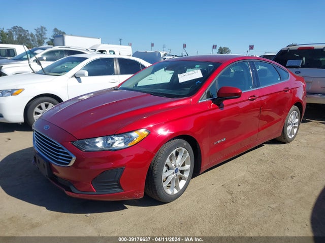 Ford Fusion Hybrid Se 2019 3FA6P0LUXKR225622 Image 2