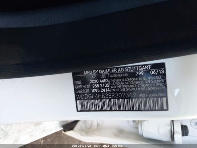 WDDGF4HB3ER302319 Mercedes-Benz C 250 Luxury/sport