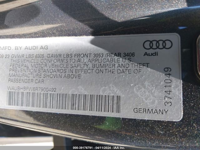 2024 AUDI RS E-TRON GT WAUBHBFW6R7900492 Photo 8