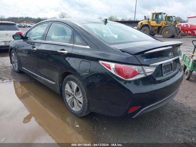 Hyundai Sonata Hybrid Limited 2014 KMHEC4A49EA106529 Image 3
