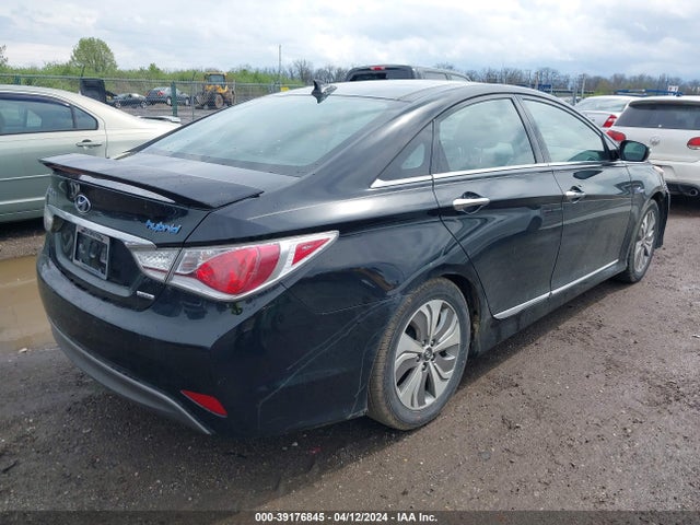 Hyundai Sonata Hybrid Limited 2014 KMHEC4A49EA106529 Image 4
