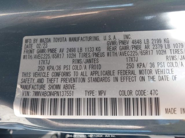 7MMVABCM4PN137551 Mazda Cx-50 2.5 S Preferred Plus