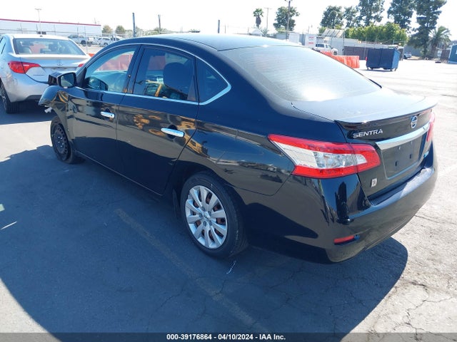 Nissan Sentra Fe+ S 2014 3N1AB7AP9EY307699 Image 3