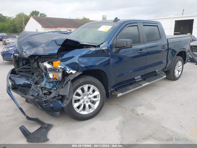 Chevrolet Silverado 1500 2wd  Short Bed Custom 2023 3GCPABEK3PG163295 Image 2