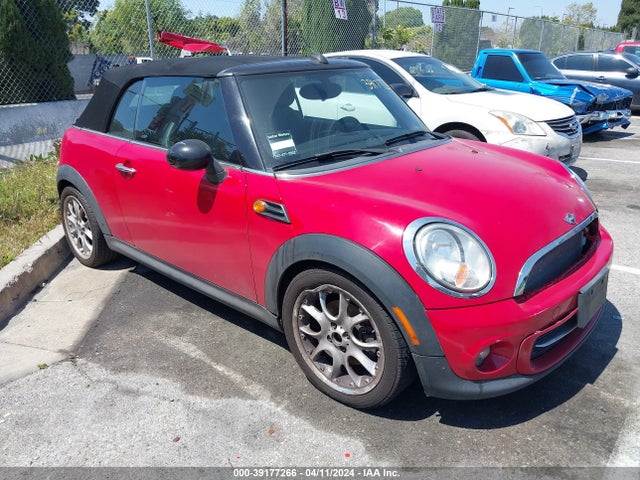 2013 MINI CONVERTIBLE WMWZN3C53DT568651 Photo 0