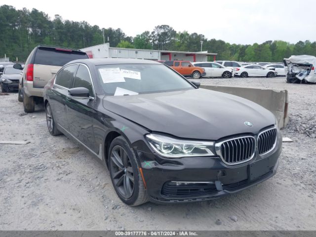 Auction sale of the 2016 Bmw 750i Xdrive, vin: WBA7F2C57GG418425, lot number: 39177776