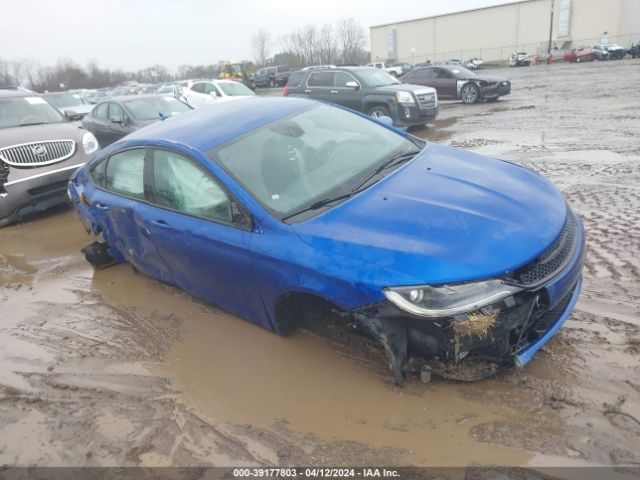 Auction sale of the 2015 Chrysler 200 S, vin: 1C3CCCBB1FN511947, lot number: 39177803