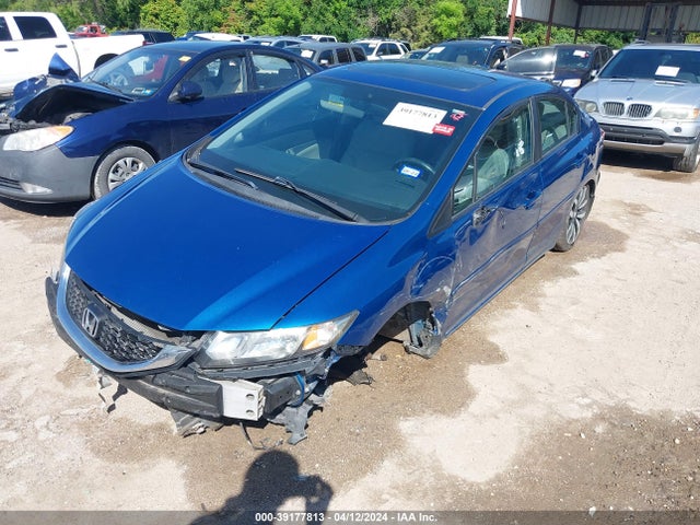 Honda Civic Ex-l 2014 19XFB2F91EE076542 Image 2