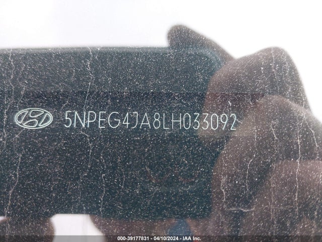 Hyundai SONATA SE 2020 5NPEG4JA8LH033092 Image 9