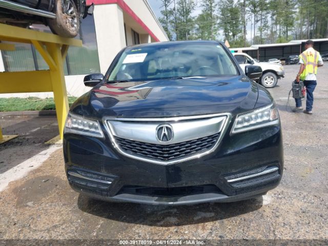 5FRYD3H49GB018264 Acura Mdx Technology   Acurawatch Plus Packages/technology Package