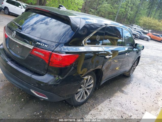 5FRYD3H49GB018264 Acura Mdx Technology   Acurawatch Plus Packages/technology Package