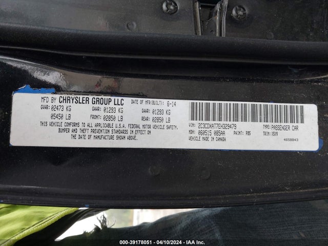 Dodge Charger Police 2014 2C3CDXAT7EH329479 Image 9