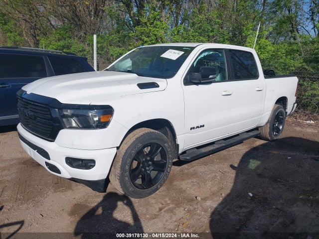 RAM 1500 Big Horn  4x4 5'7 Box 2021 1C6RRFFG4MN627076 Image 2