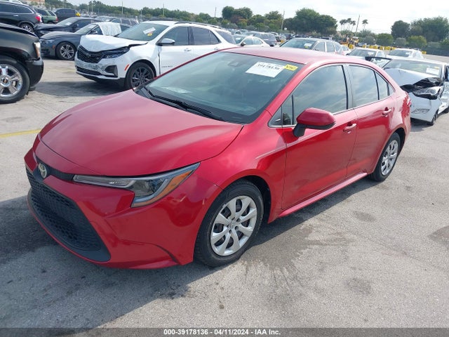 Toyota COROLLA LE 2020 JTDEPRAE4LJ110760 Image 2