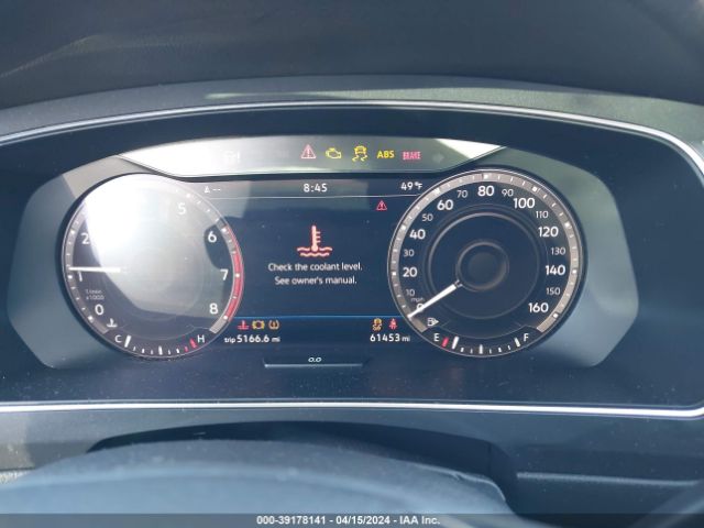 3VV2B7AX9KM008011 Volkswagen Tiguan 2.0t Se/2.0t Sel/2.0t Sel R-line/2.0t Sel R-line Black