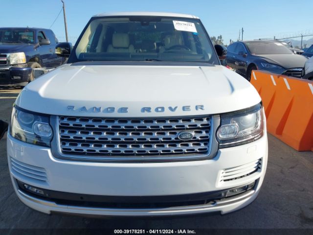 SALGS3TFXFA220865 Land Rover Range Rover 5.0l V8 Supercharged