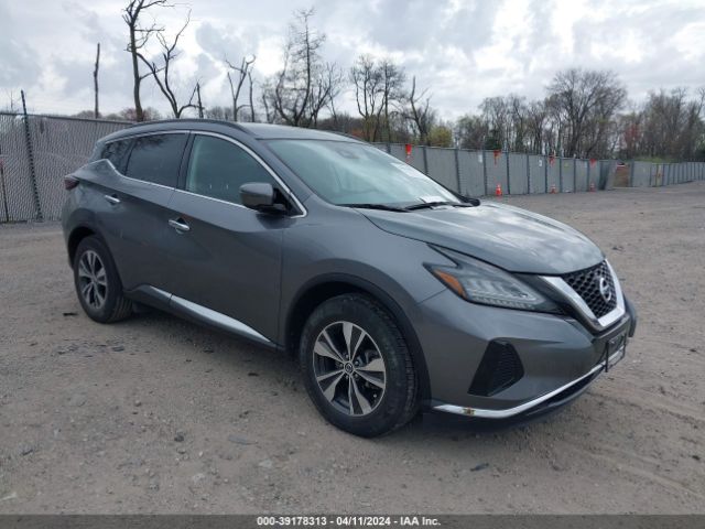 2020 Nissan Murano Sv Fwd მანქანა იყიდება აუქციონზე, vin: 5N1AZ2BJ9LN141244, აუქციონის ნომერი: 39178313