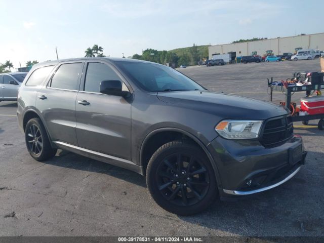 39178531 :رقم المزاد ، 1C4RDHAG0JC175631 vin ، 2018 Dodge Durango Sxt Rwd مزاد بيع