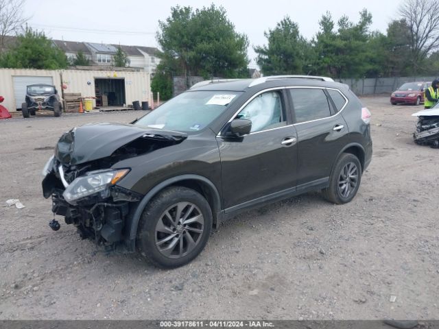 KNMAT2MVXGP720033 Nissan Rogue Sl