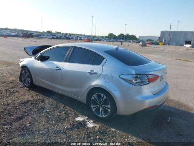 KNAFX4A83E5128273 KIA FORTE EX