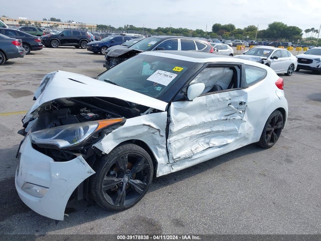Hyundai Veloster Base W/gray 2014 KMHTC6AD4EU208757 Image 6